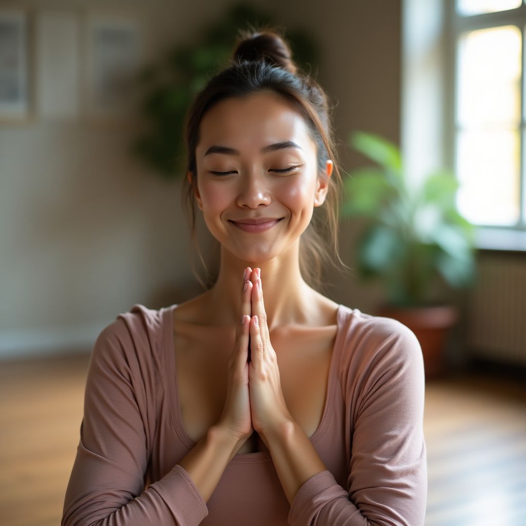Kadın Yoga Eğitmeni Zeynep